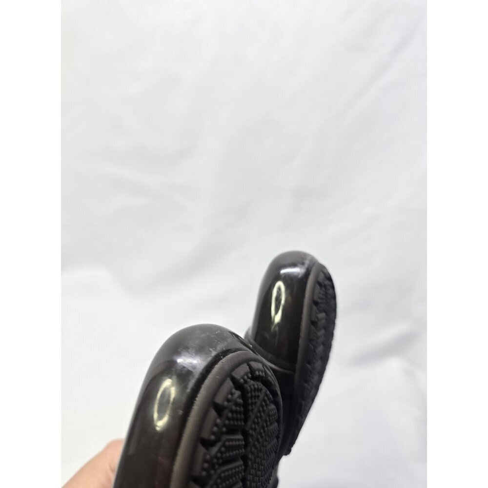 Womens Crocs Size 6 Gianna Alice Shiny Cap Toe Ballet Flat Brown Shoes - Picture 4 of 9